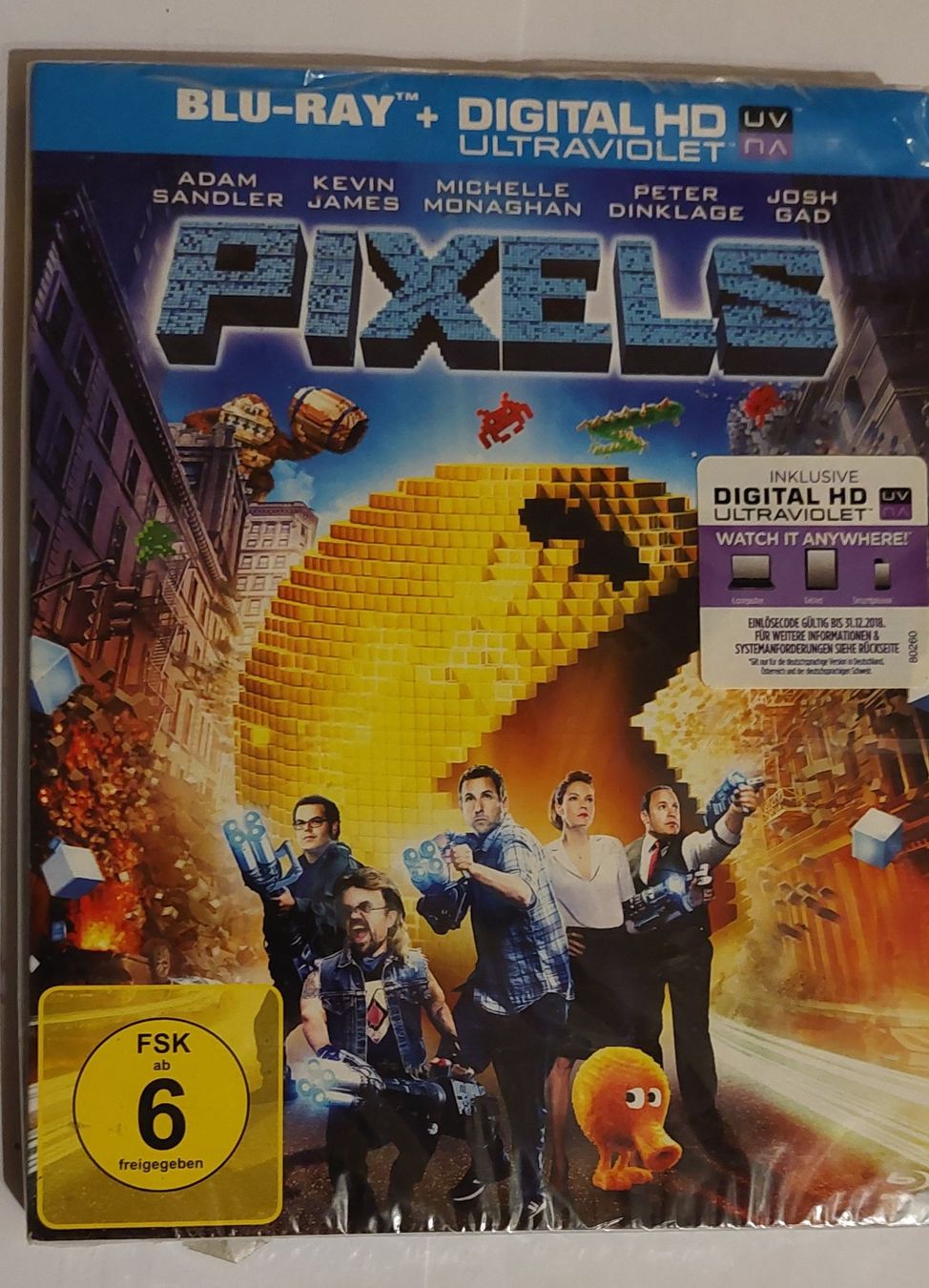 Tutti i DVDs: Pixels (Digital HD Ultraviolet) – Nuovo e nell'imballaggio originale da Horn venduto da Wings0
