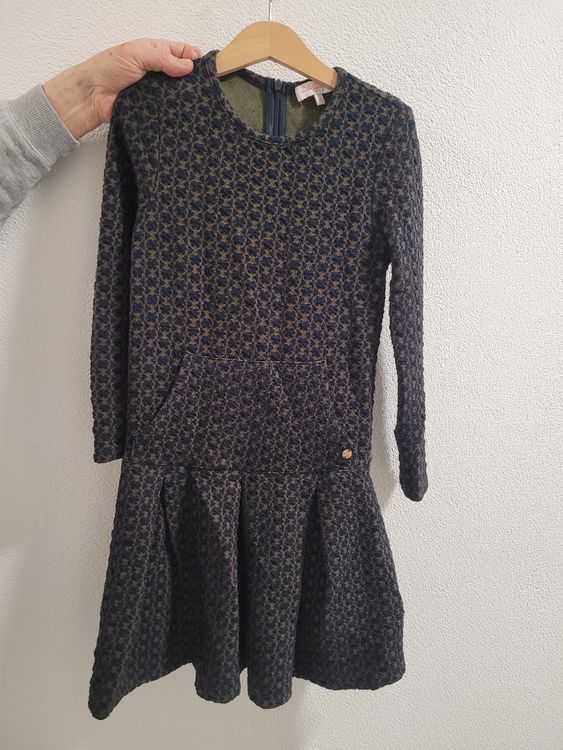 Cardigan Lili Gaufrette Noir Taille 8 Ans - Occasion Très Bon état, Maille Enfant