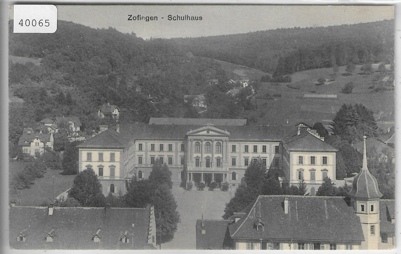 Cartoline postali: Zofingen - Schulhaus – Usato da Ettingen venduto da Kartenplanet