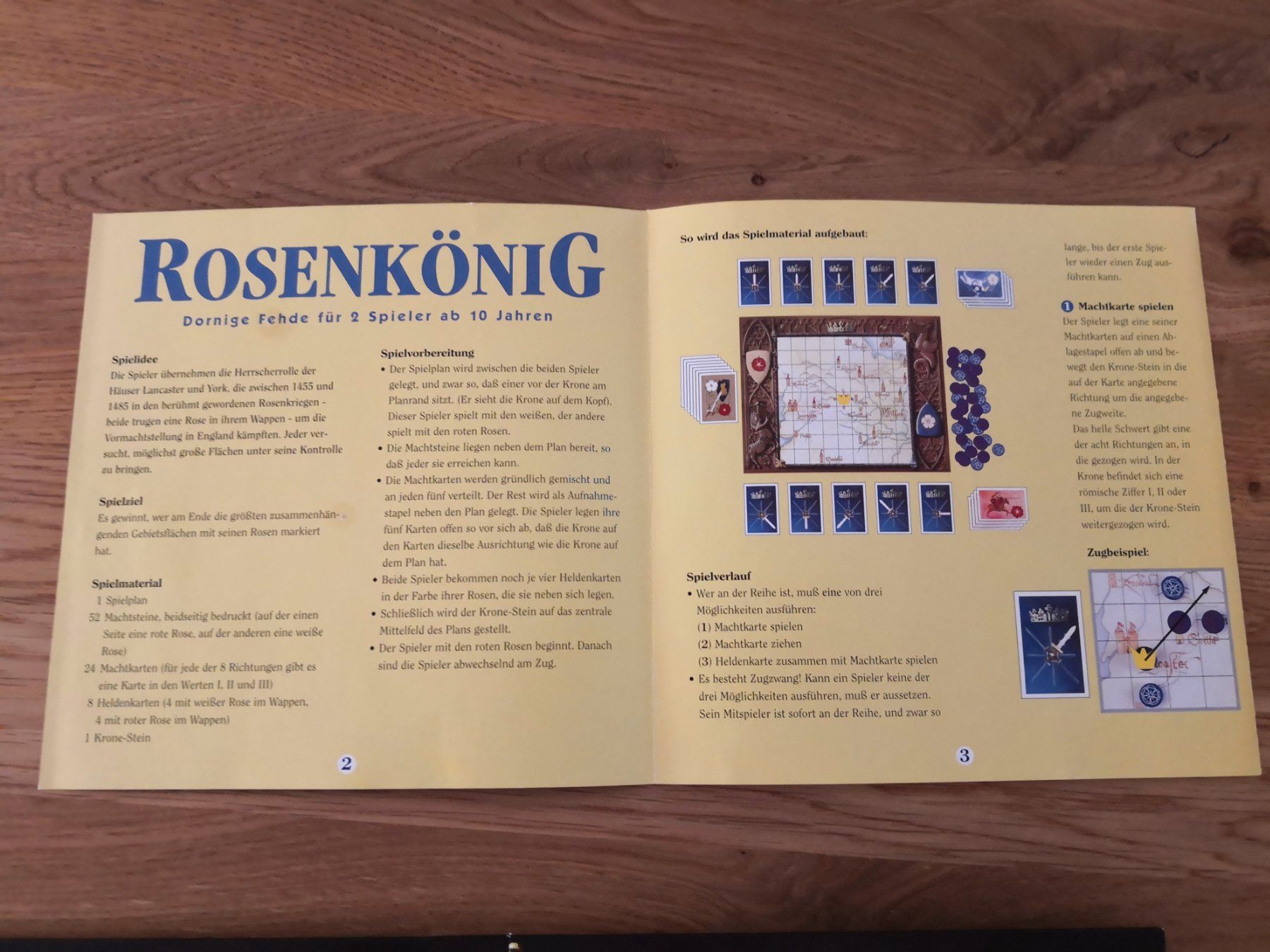 Kosmos Giochi: Brettspiel Rosenkönig von Kosmos – Usato da Zuzwil SG venduto da alsacia 3