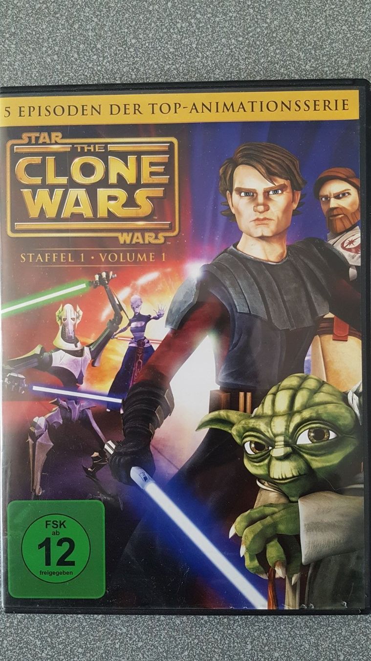 Tutti i DVDs: DVD The Clone Wars Star Wars – Usato da Oetwil am See venduto da fineli2