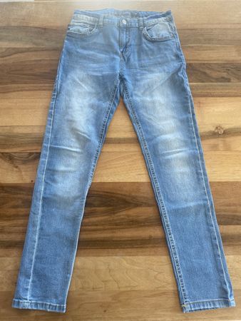 Terranova Jeans, Grösse 164 Mädchen Hellblau Hose Denim