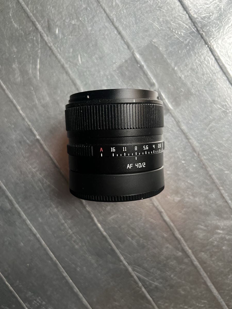 Ttartisan Objektive: TTArtisans 40mm f2 for Sony E – Gebraucht aus Zürich von David797