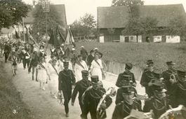 Pfäffikon (SZ?)Kant. Schützenfest l. Juli 1923