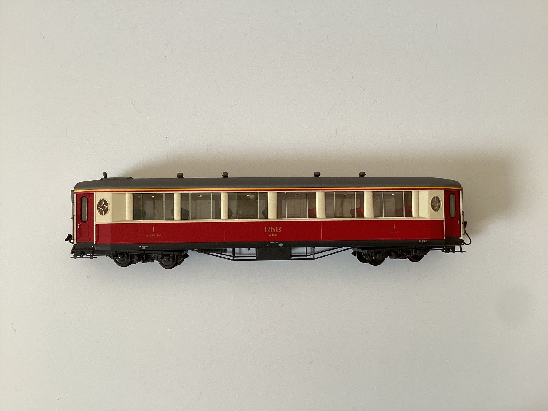 Bemo Modellini di ferrovie: Bemo Salonwagen RhB 1:87 H0m – Usato da Effretikon venduto da simtek_de