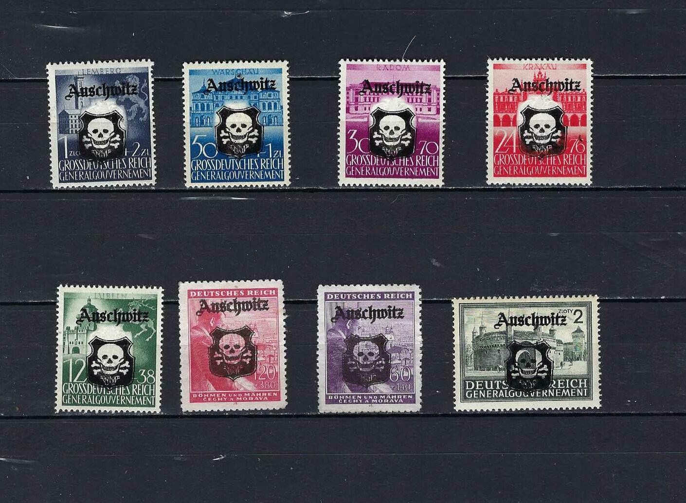 Alle Briefmarken: DR Aufdruck Auschwitz ** – Neu (gemäss Beschreibung) aus Lindau von Rickie123