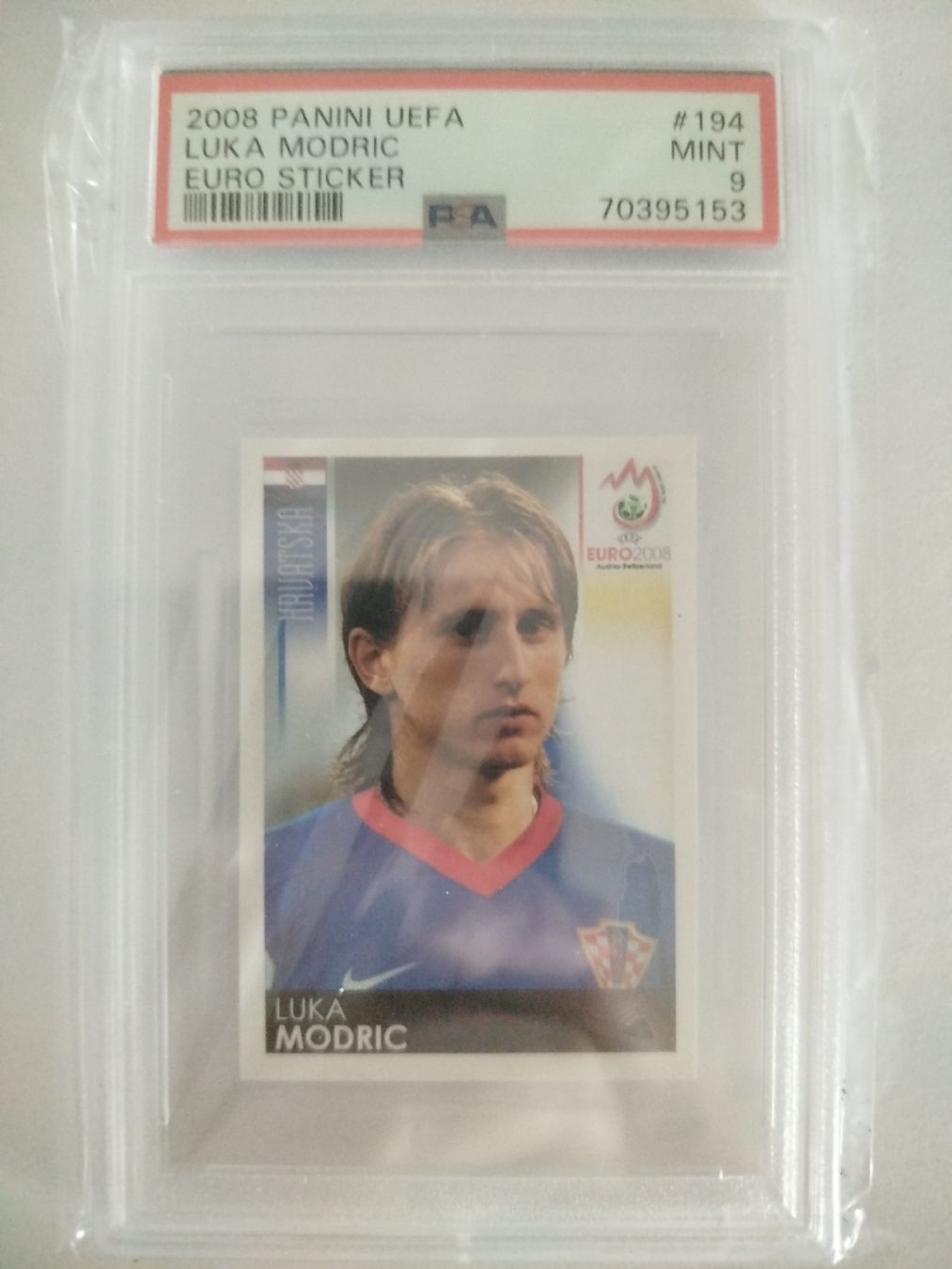 Panini Cartes à collectionner: Panini EM2008 Luka Modric PSA9 – Neuf (Voir description) à Wettingen par mirna04
