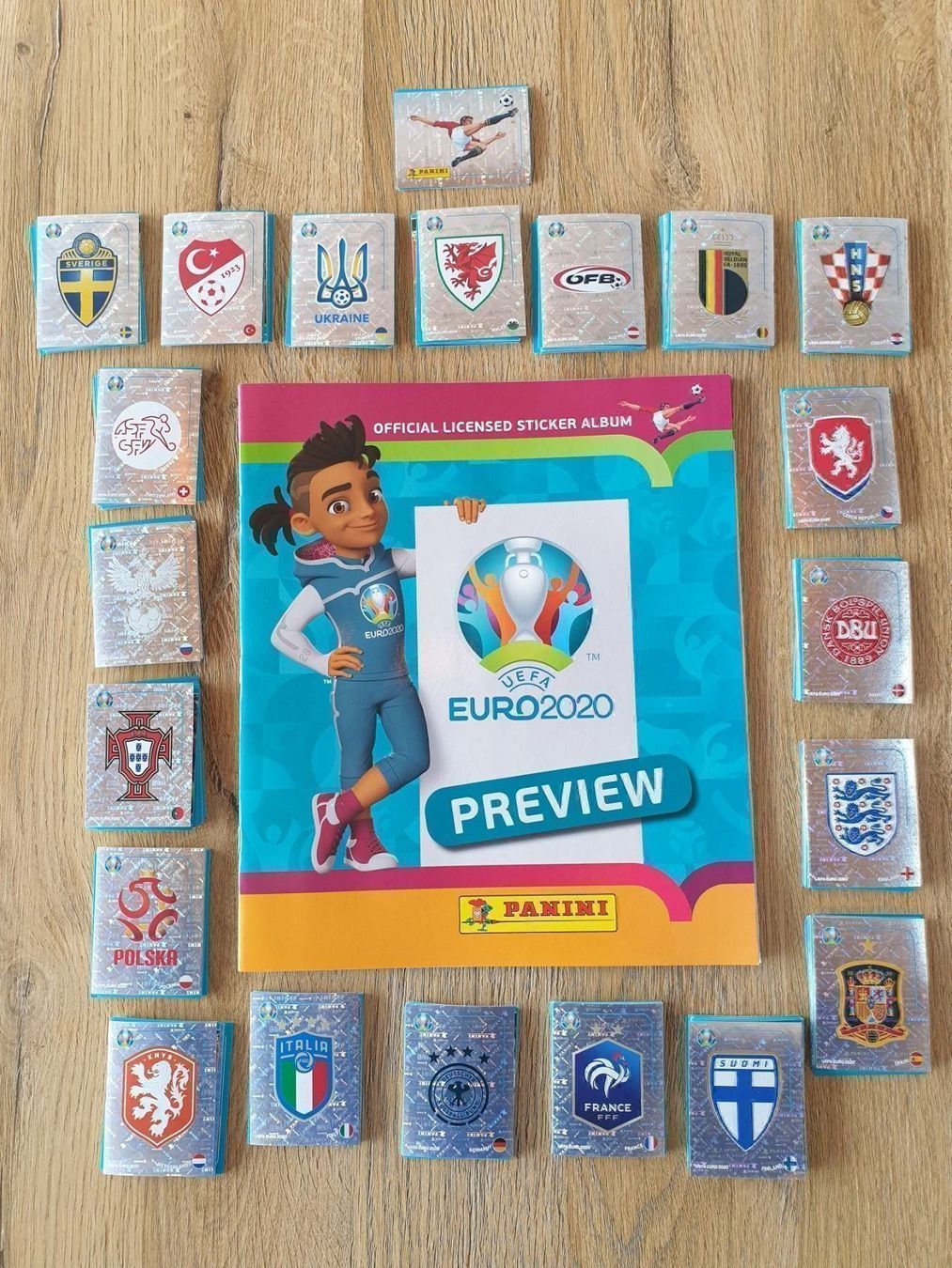 Panini Album: Panini Euro 2020 Preview - set complet – Nuovo (secondo la descrizione) da Choëx venduto da Stoj