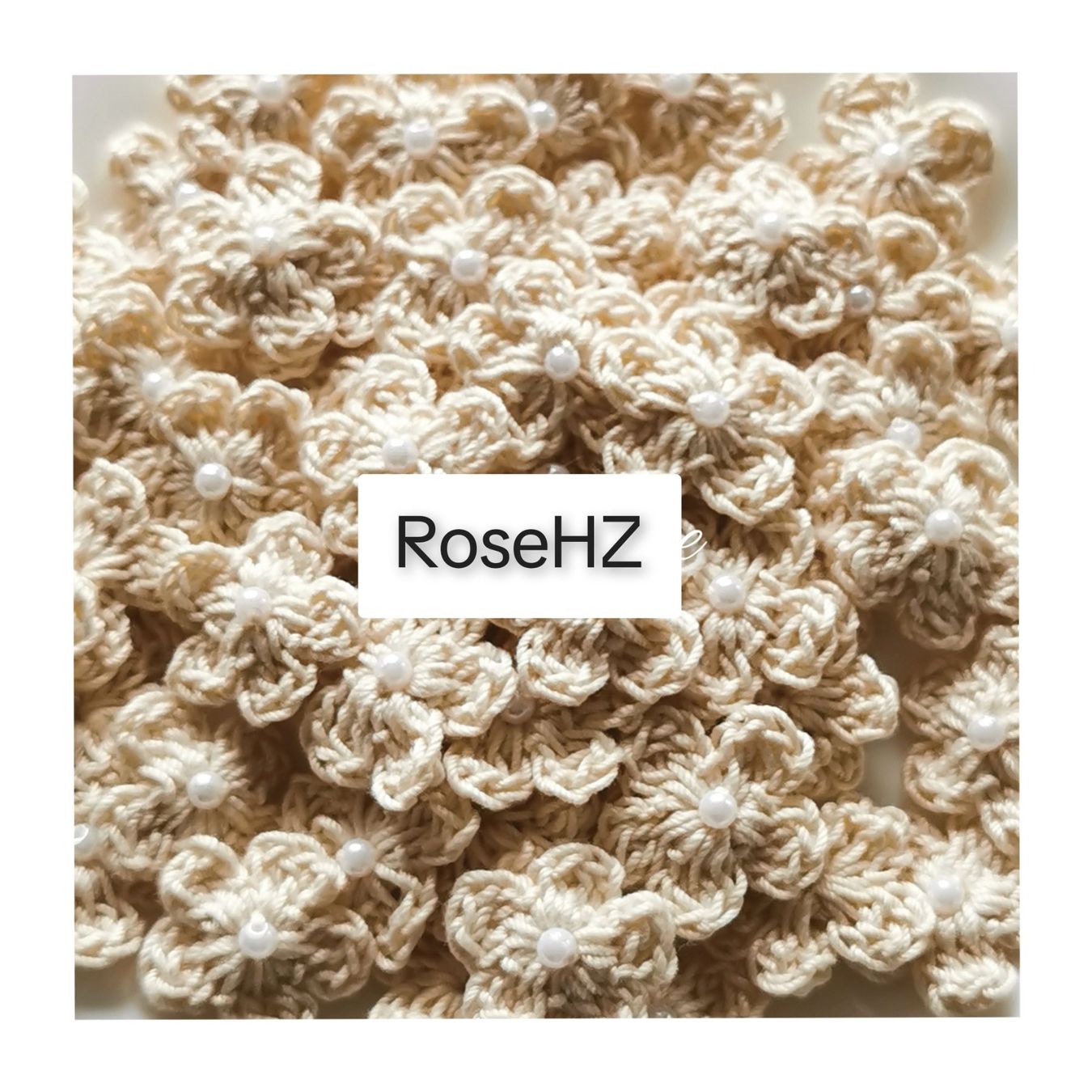 Insignes: Gehäkelte Blumen 10.Stück Baumwolle – Neuf (Voir description) à Schaffhausen par RoseHaekelzauber 2