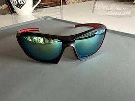 NEU Sport-Sonnenbrille  verspiegelt  UV-Schutz