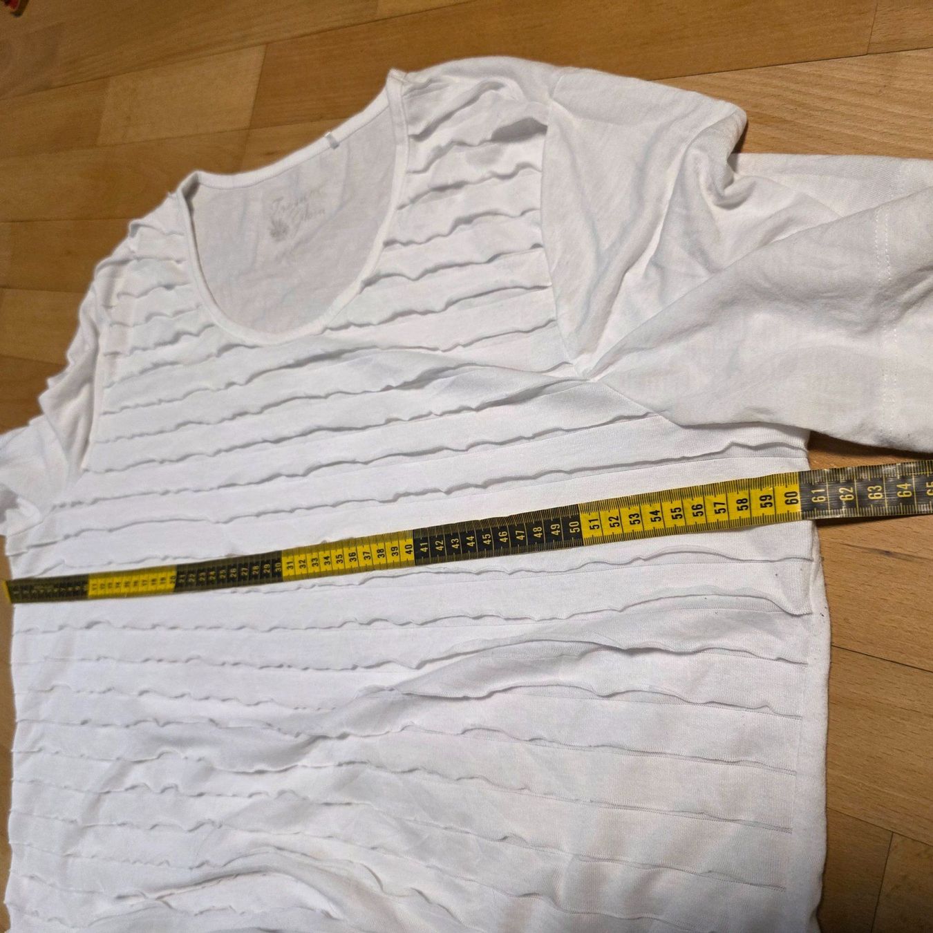 C&A Blusen: C&A Canda Bluse Weiß Gr. XL mit Struktur – Gebraucht aus Wald ZH von CapLux 3