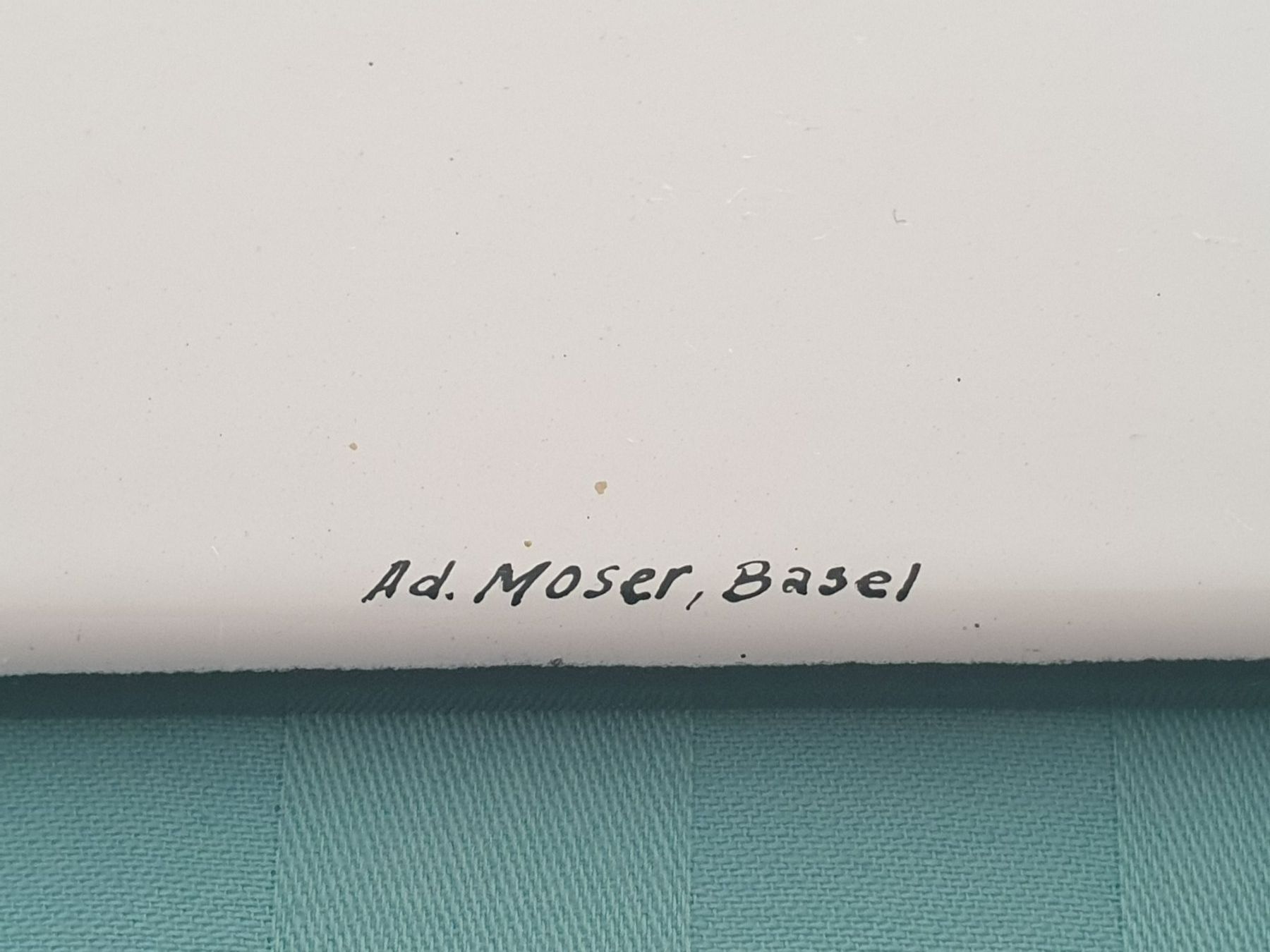Insegne: Email Schild VELOS KINDERWAGEN EINSTELLEN VERBOTEN – Usato da Mörschwil venduto da spirspi 1