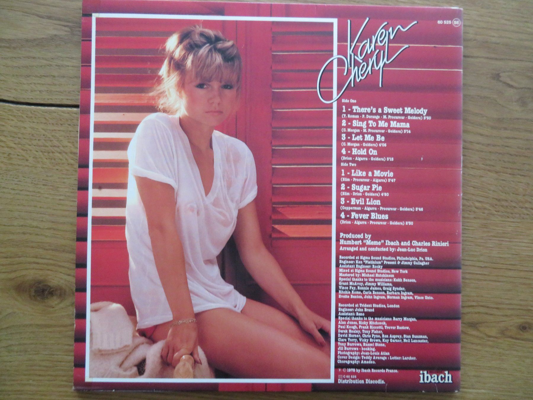 Karen Cheryl LP - Sing to me Mama rote Vinyl Edition (Neu (gemäss ...