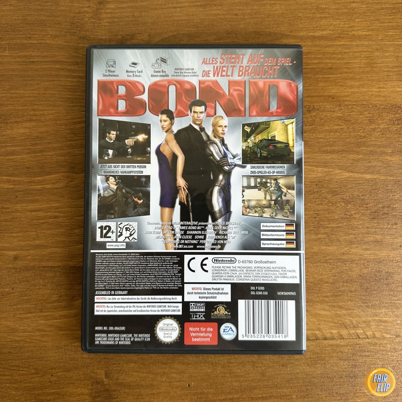 Nintendo Spiele: Nintendo GameCube James Bond 007: Alles oder Nichts – Gebraucht aus Luzern von fairflip 2