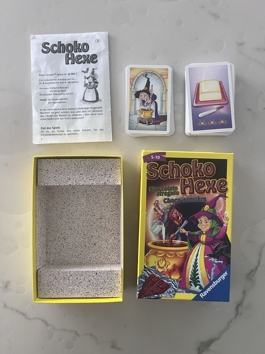Ravensburger Spiele: Jeu de cartes Schoko Hexe Ravensburger – Neu (gemäss Beschreibung) aus Zug von ama_fgg6 2