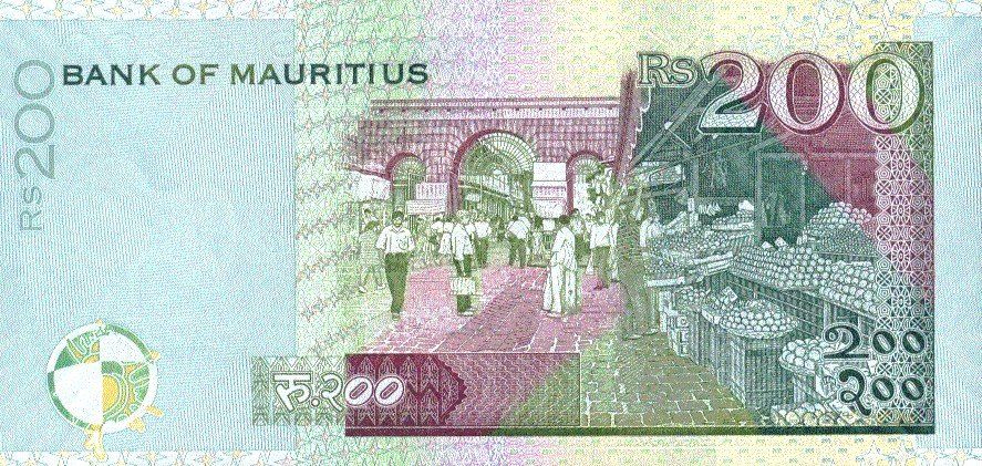 Banknoten: Mauritius 200 Rupie 2007 P-57b UNC – Neu (gemäss Beschreibung) aus Schliern b. Köniz von pizzitaxi 1