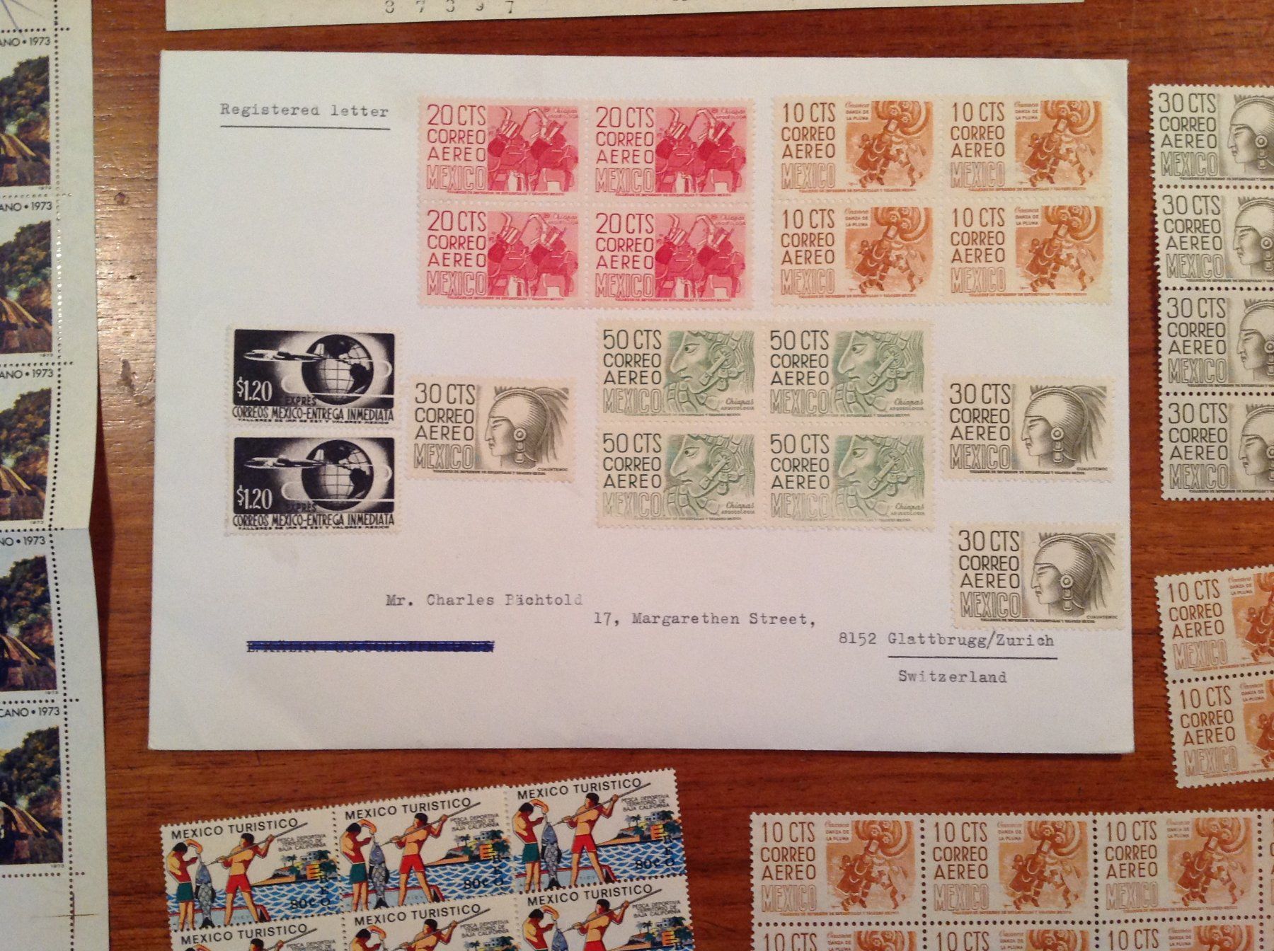 Tutti i francobolli: timbre  Briefmarke Mexique - Mexico ** – Usato da Vuiteboeuf venduto da broticaire 4