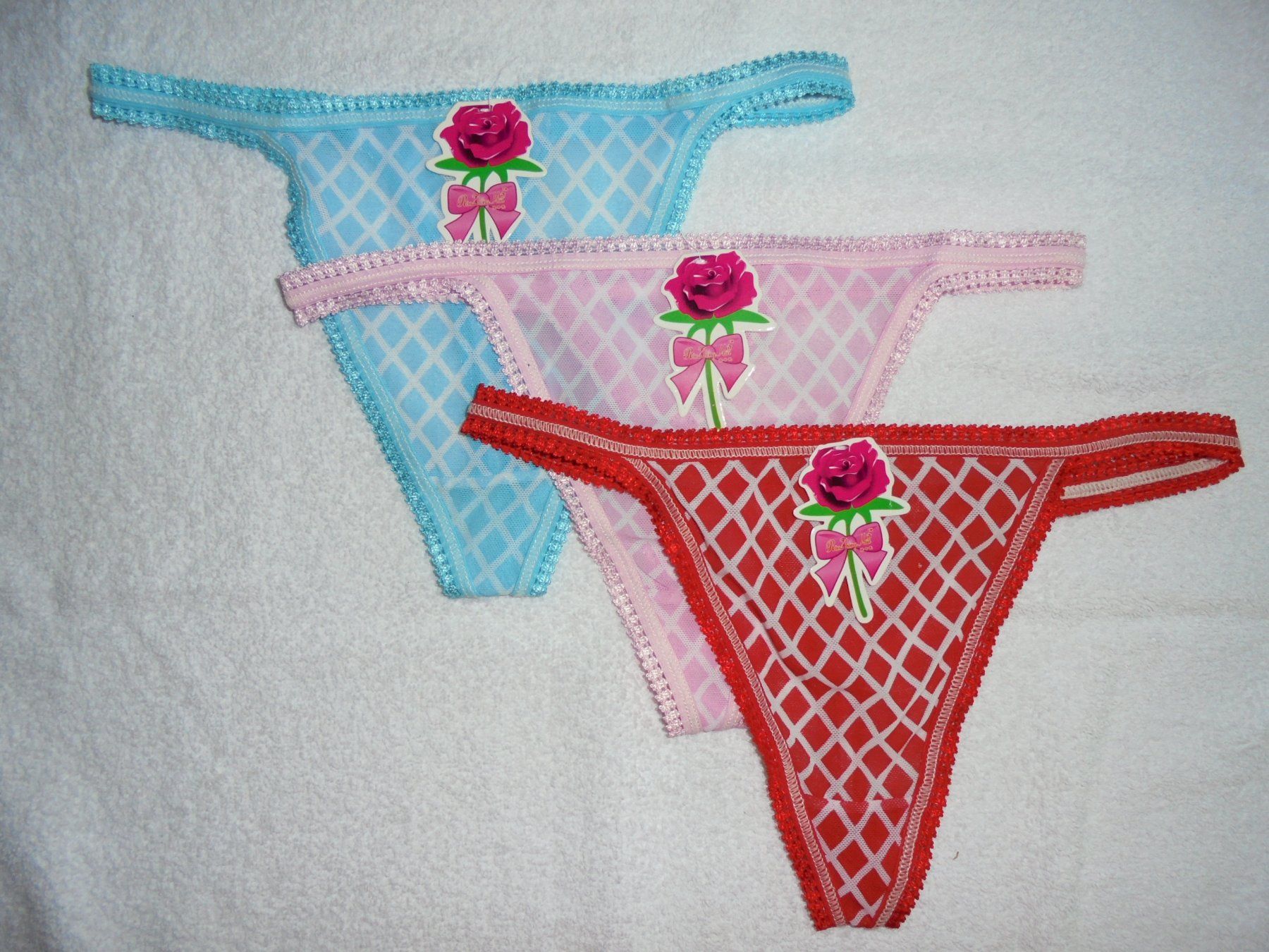 Altra biancheria intima: 3 X TANGA GRÖSSE S – Nuovo (secondo la descrizione) da Aarau Rohr venduto da PinkSchwein