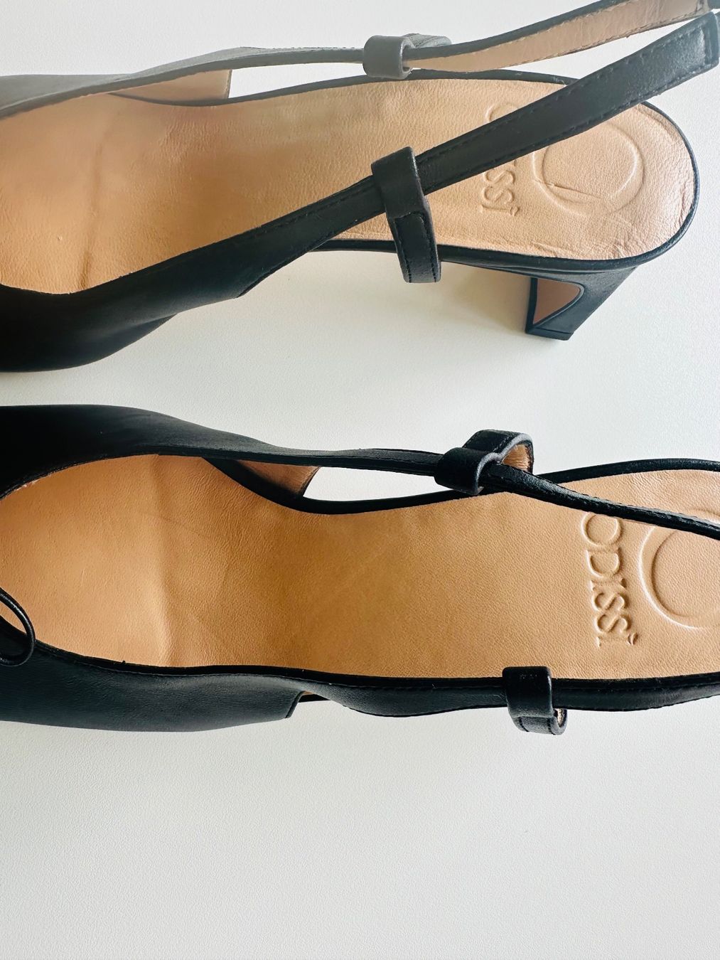 Scarpe da donna: Elegante schwarze Slingback Pumps mit Schleife – Nuovo (secondo la descrizione) da Zürich venduto da laschelli