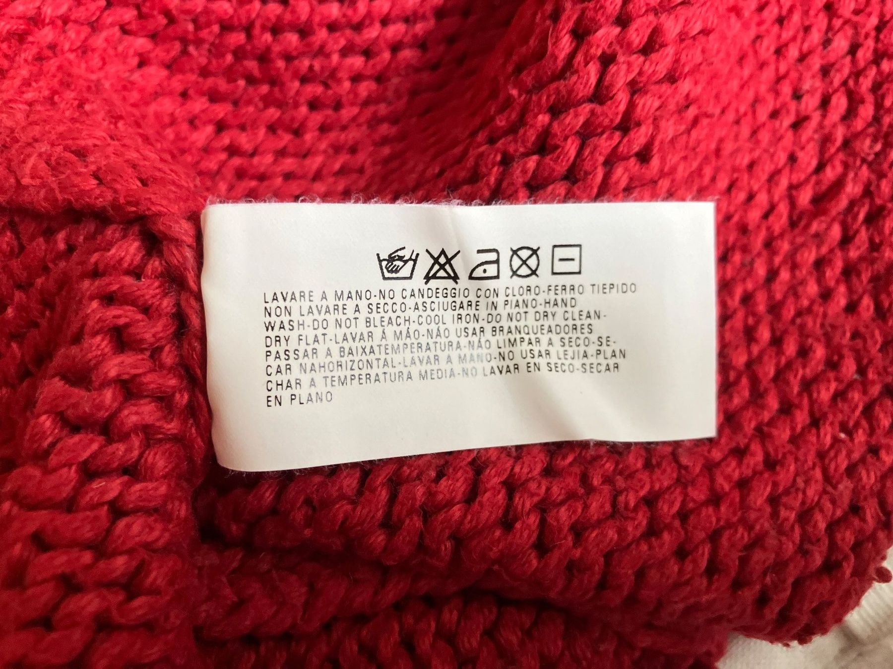 Armani Maglioni & Felpe: Armani Jeans gestrickter Pullover rot – Usato da Lenzburg venduto da ann_8hmk 5