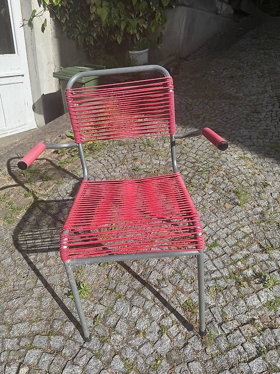 Sedie: Spaghetti-Gartenstuhl mit Armlehne – Usato da St. Gallen venduto da mai_88pl