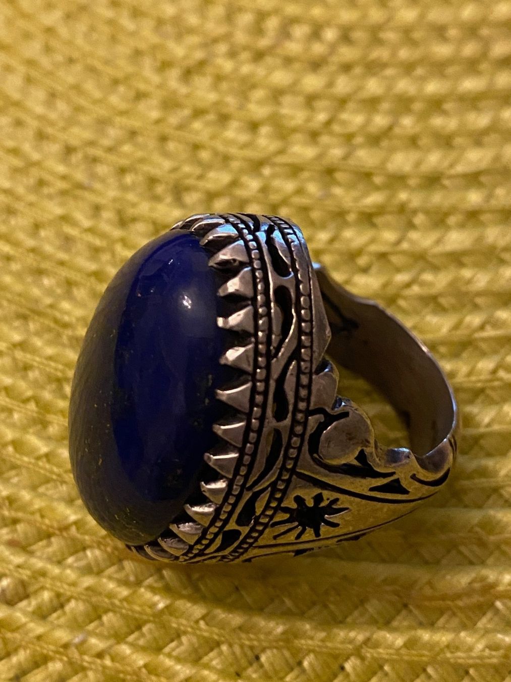Anelli: 925 Silver - Ring Lapis lazuli – Usato da Birsfelden venduto da edw_2mjn