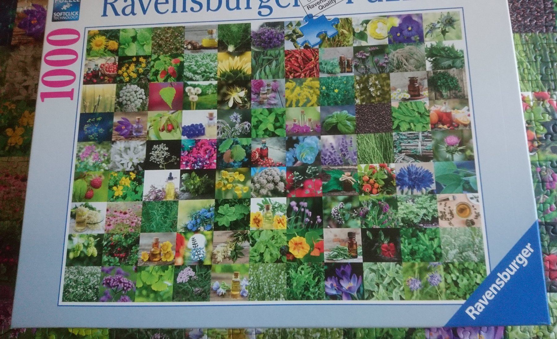 Ravensburger Puzzle: Ravensburger Puzzle 1000 Teile Kräuter – Usato da Schüpfen venduto da ardiphne