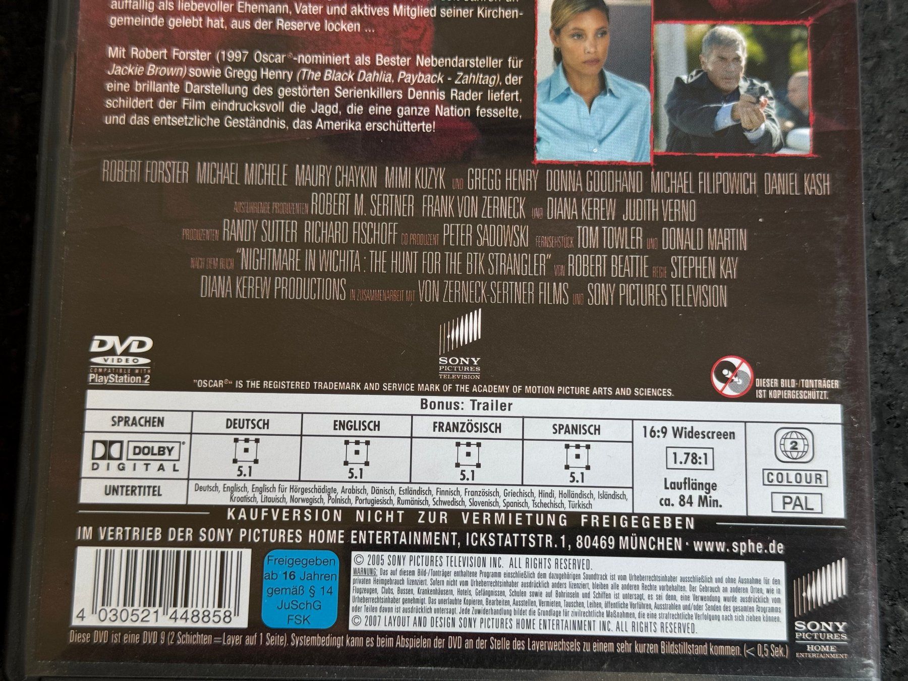 Tutti i DVDs: Jagd auf den BTK Killer DVD DE/EN/FR/SP – Usato da Fribourg venduto da tschjoly 3
