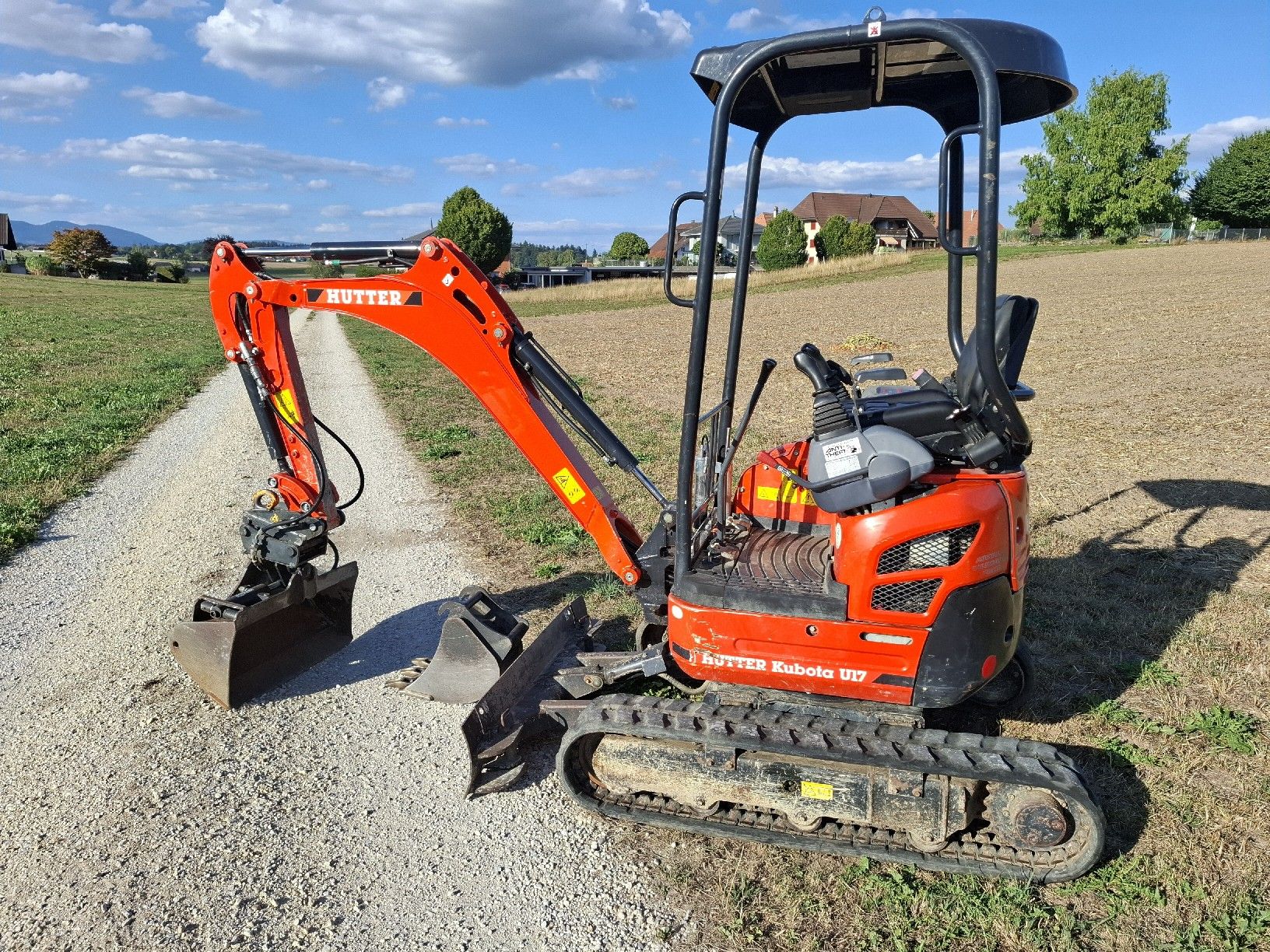 Kubota Excavateurs: Bagger Hutter Kubota U 17-3  – D'occasion à Höchstetten par Kimi17417 4