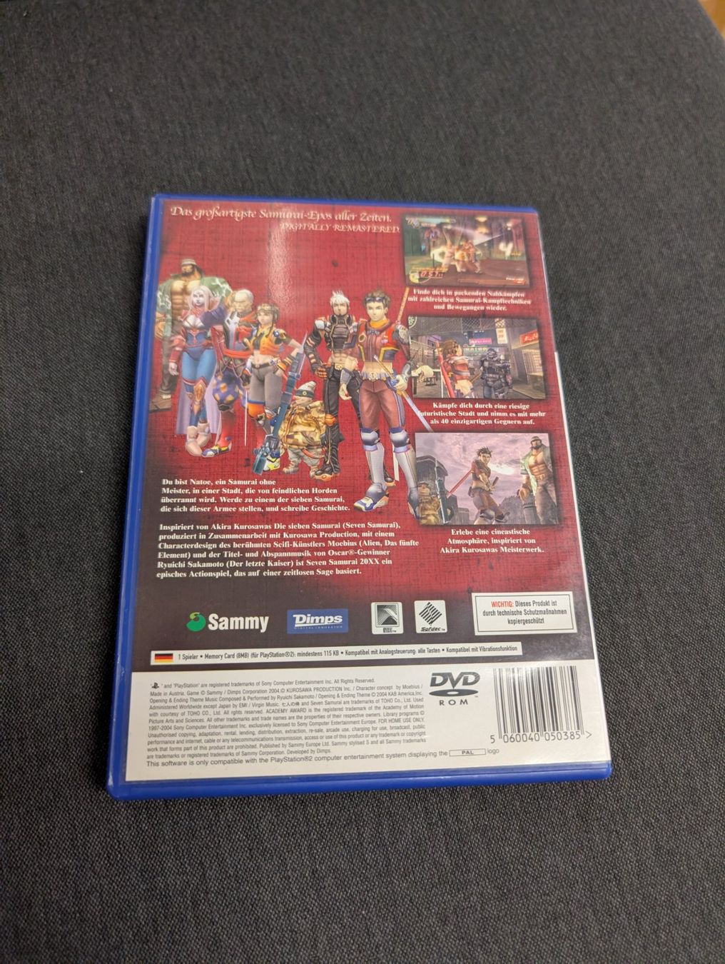Giochi: Seven samurai Sony playstation 2 – Usato da Giubiasco venduto da Ticinerd 1