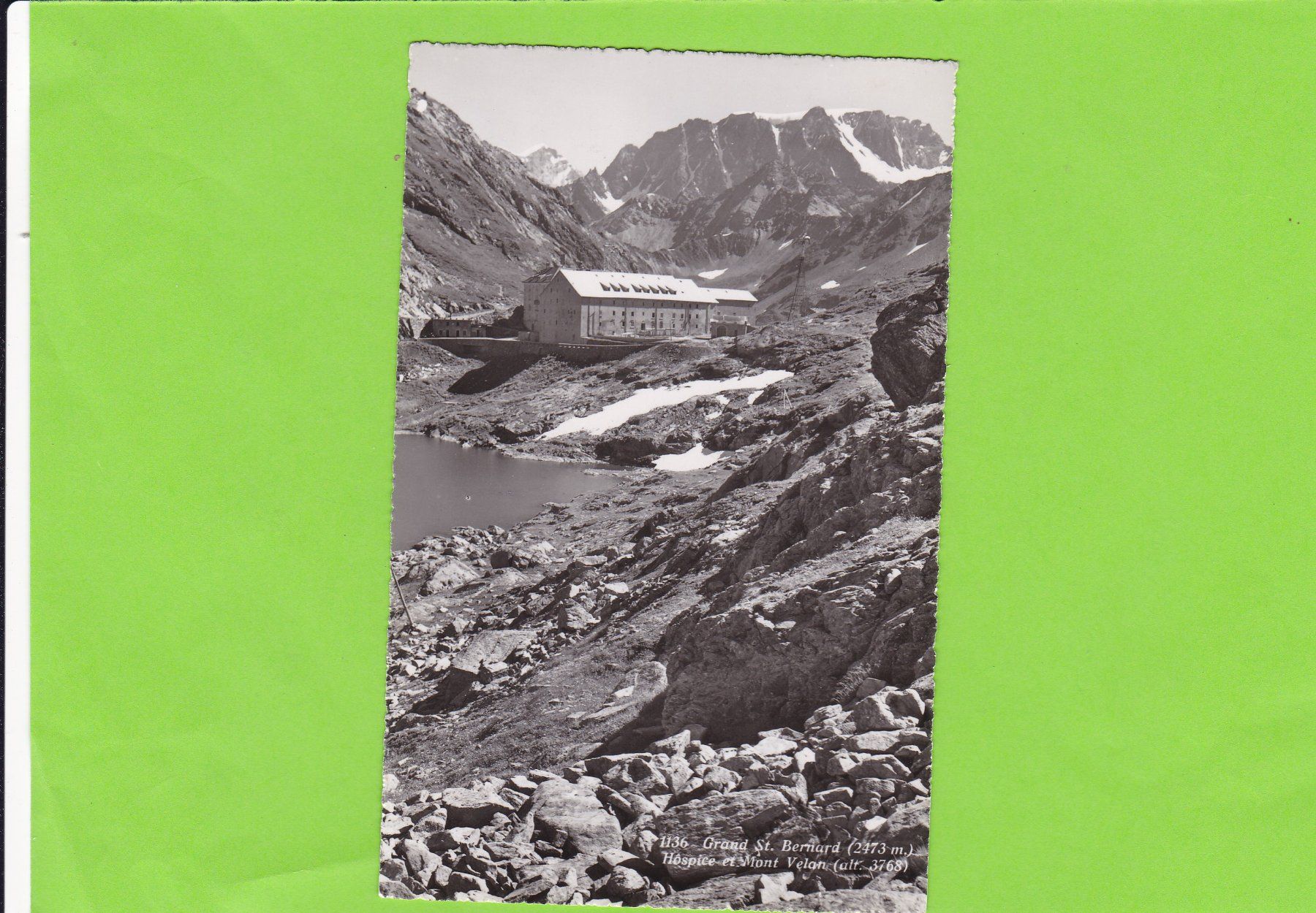 Cartoline postali: Grand St. Bernard – Usato da St. Peterzell venduto da neckertal