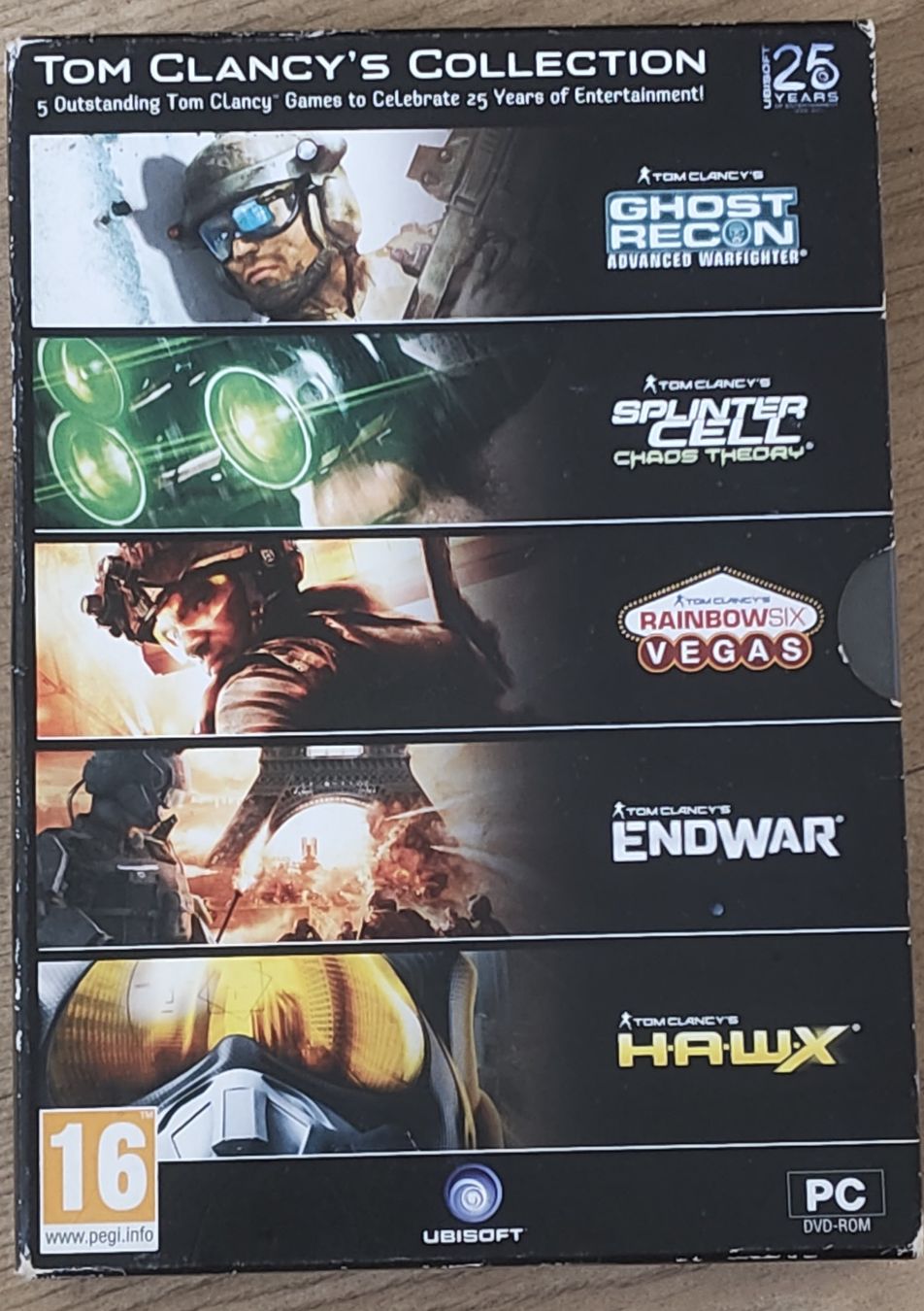 Giochi: Tom Clancy's Collection Games 25 Years. PC – Usato da Zürich venduto da Yamiyam8