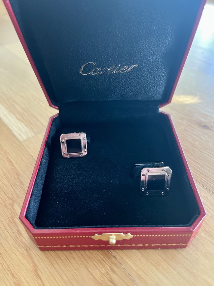 Cartier Gemelli: Boutons de manchette Cartier – Usato da Montreux venduto da giades 1