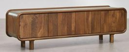 SKLUM TV-Lowboard 175x45 cm aus dunklem Mango-Holz Gina