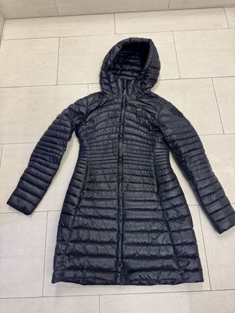 Blauer USA Damen Daunenjacke mit Kapuze Dunkelblau Gr. S