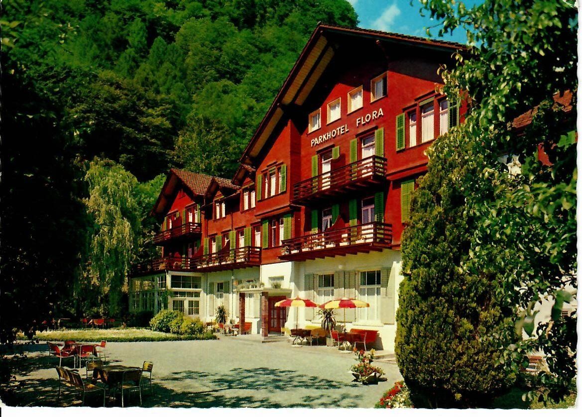 Cartoline postali: Park Hotel Flora Bad Ragaz – Usato da Hochdorf venduto da Ziegel-16
