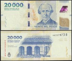 Argentinien 20‘000 Pesos UNC (2024)