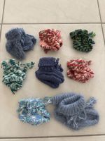 8 Paar handgestrickte Babyfinkli
