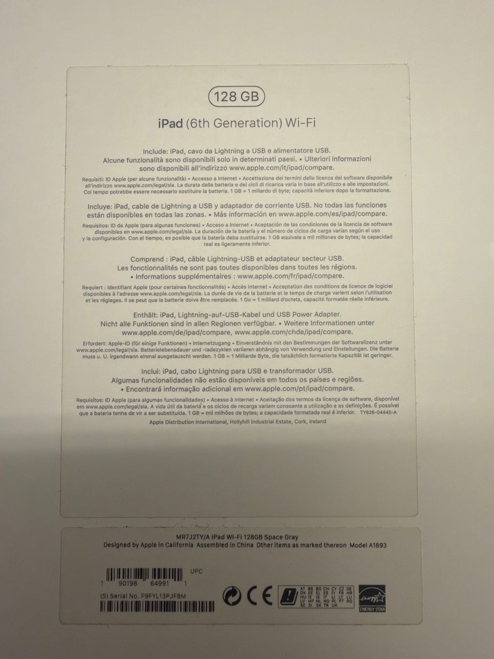 Apple Tablet PC: Apple iPad Tablet grau gebraucht mit Ladekabel – Usato da Winkel venduto da mic_8kbz 5