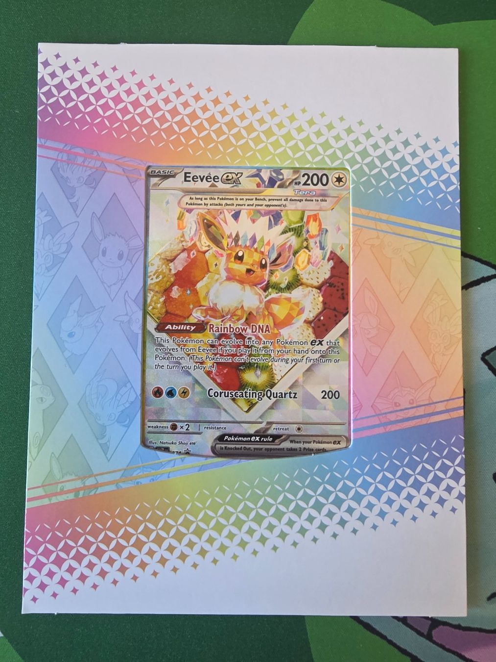 Pokémon Sammelbilder & Trading cards: Pokemon Eevee ex Promo 174 Englisch – Neu (gemäss Beschreibung) aus Gossau SG von worklifebalance