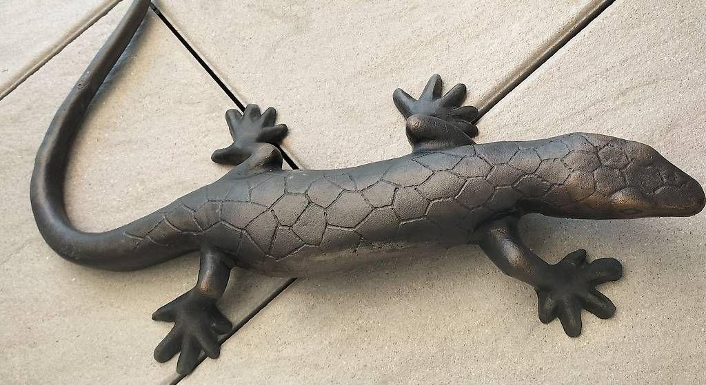 Statuette: Gusseisene Eidechse  – Usato da Steinach venduto da Tsgweh 2