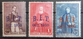Belgien Kat. 288-290 * 1930 Kat. 35 Euro