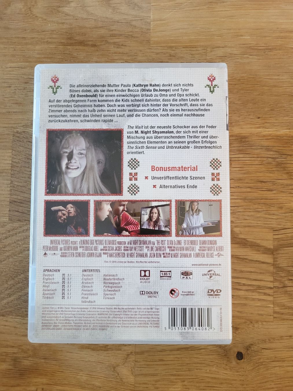 Tutti i DVDs: DVD - The Visit - Horror-Thriller – Usato da Amriswil venduto da noe_z7wn 1