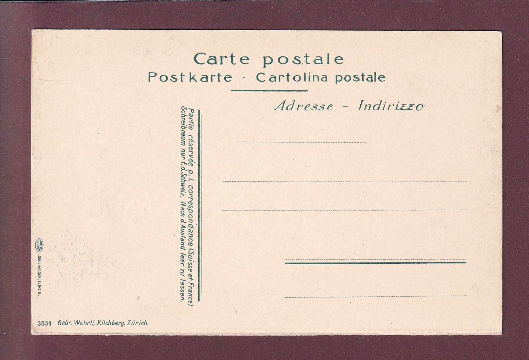 Cartes postales: TRÜMMELBACH oberer Fall – D'occasion à Pully par nicecards 1