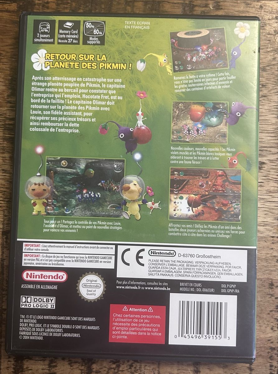 Nintendo Giochi: Jeu GAMECUBE Pikmin2 – Usato da confignon venduto da chachou79 1