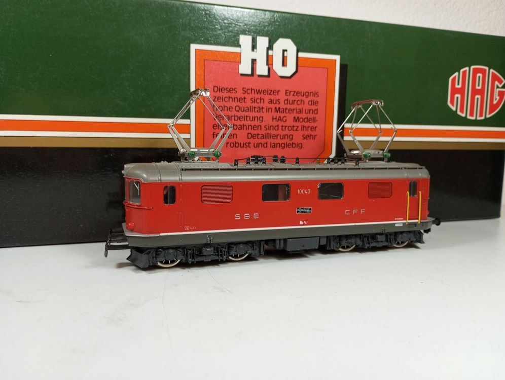 Hag Re4/4 SBB/CFF/FFS 427 Grün, 2 Motorig, Defekt, Spur 0 (Gebraucht