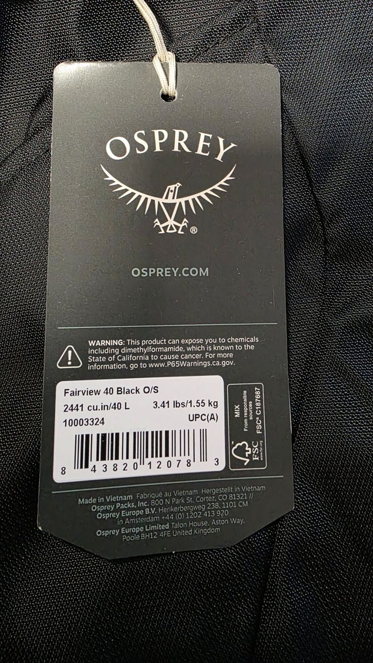 Osprey Zaini: Osprey Farpoint 40 Rucksack – Nuovo e nell'imballaggio originale da Bassersdorf venduto da aldo013 3