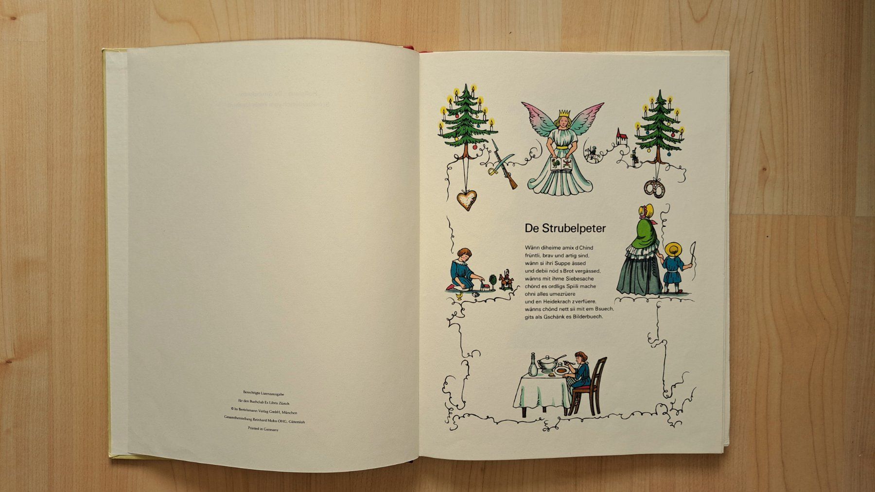 Libri: De Strubelpeter "Schwizerdütsch" (ca. 1980) defekt – Difettoso da Affoltern am Albis venduto da saminou01 1