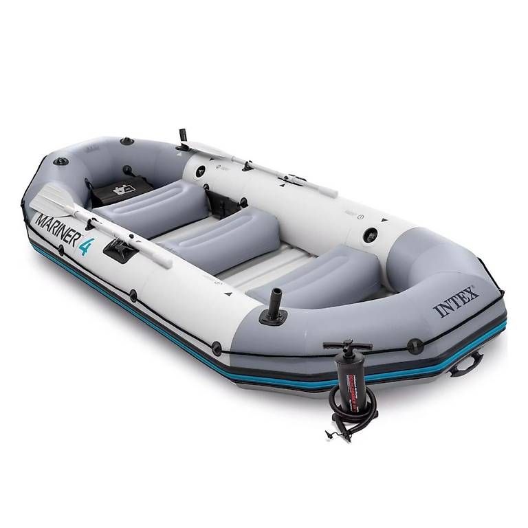 Boote: Gummiboot Intex Mariner 4 Set – Gebraucht aus Mirchel von jlmrcdsrsn
