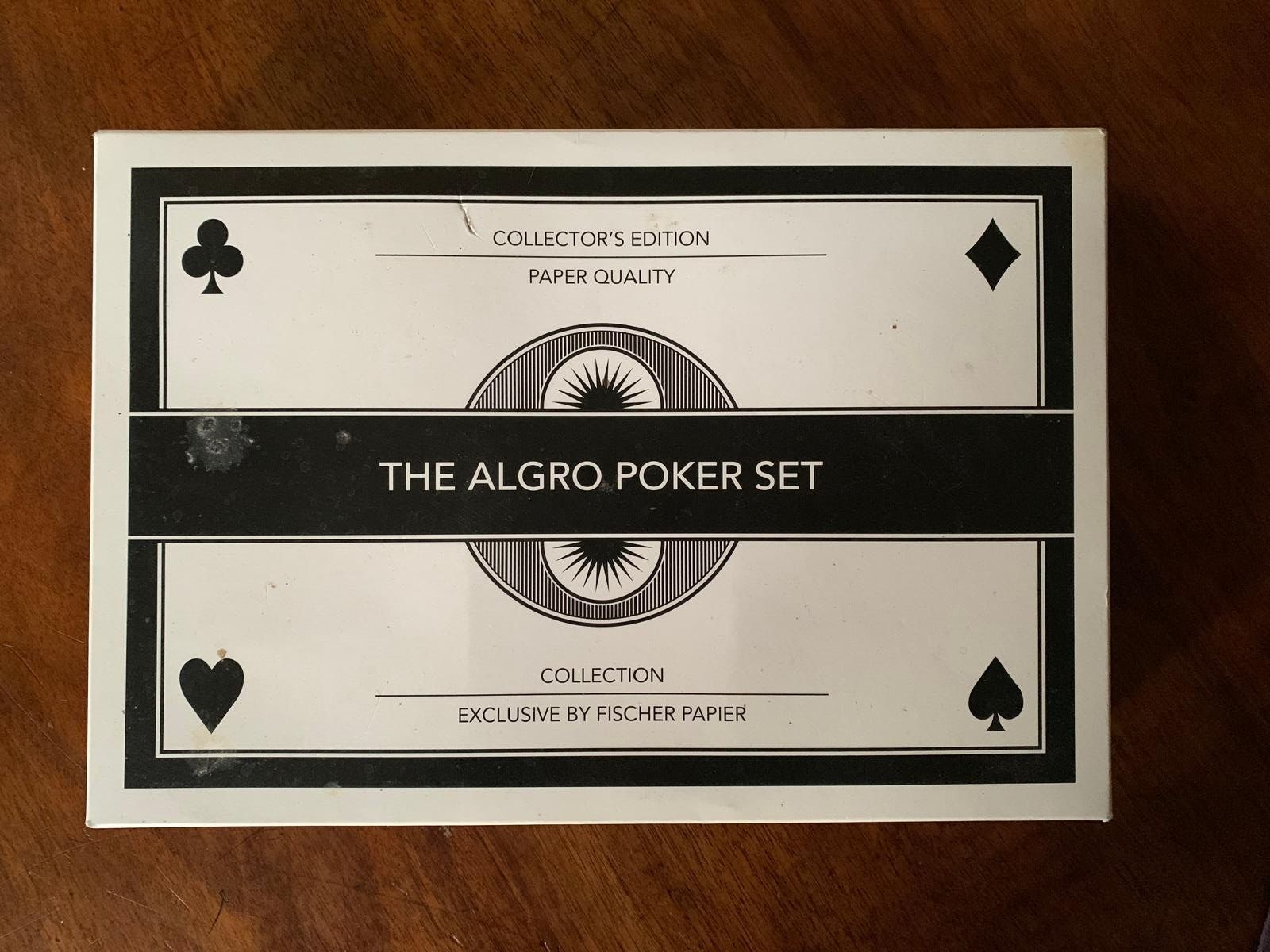 Giochi: The Algro Poker Set – Usato da Basel venduto da ros_zd5w